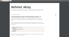 Desktop Screenshot of mehmetaktas.org